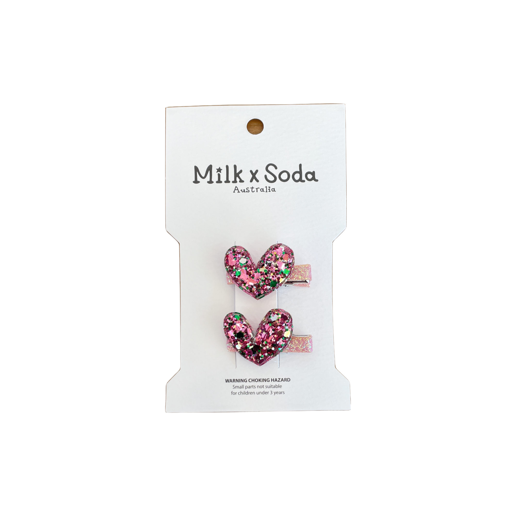 Sparkle Mini Heart Hair Clip