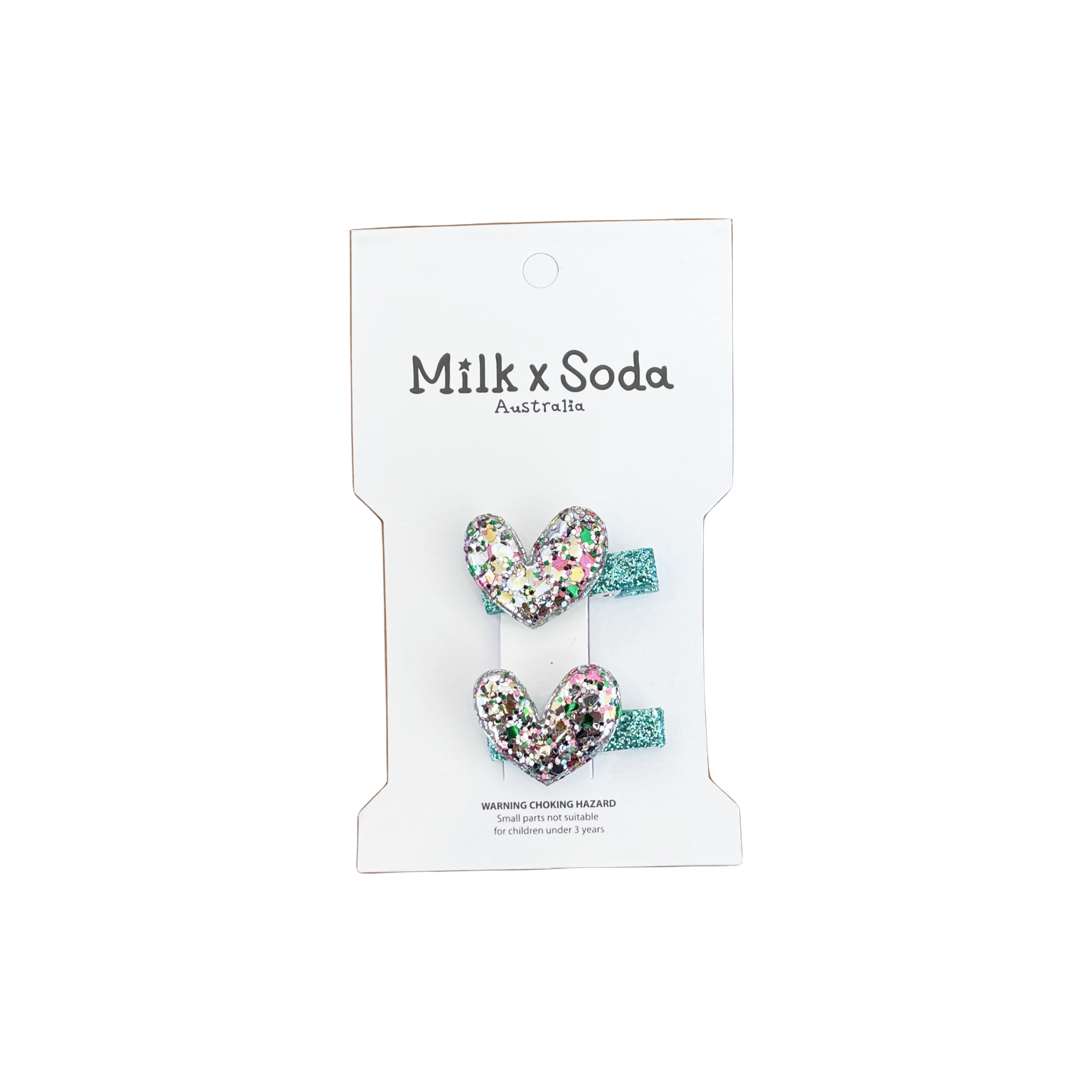 Sparkle Mini Heart Hair Clip