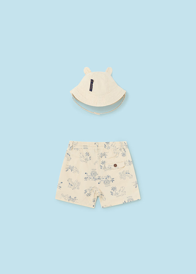 Paradise Shorts & Hat Set