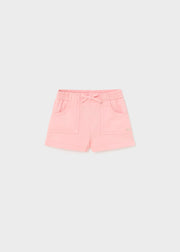 Baby Pink Twill Shorts