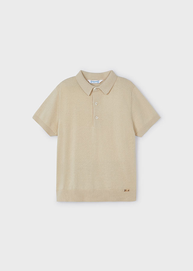 Boys Long Knit Polo