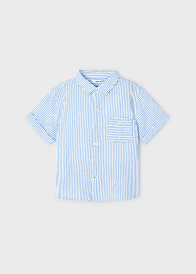 Blue Striped Button Down