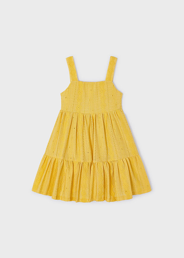 Yellow Ruffle Dress
