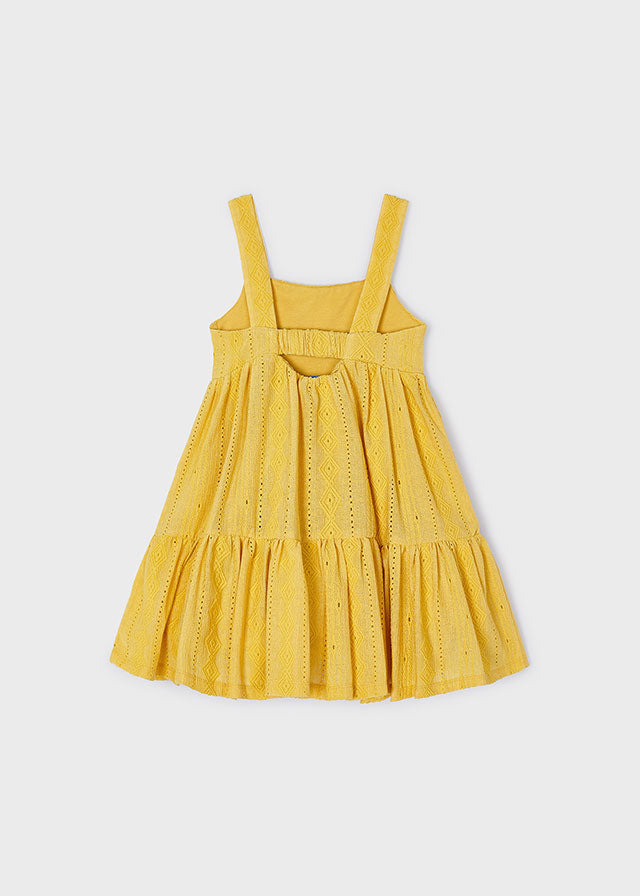 Yellow Ruffle Dress