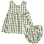 Green Plaid 2pc Set