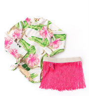 Botanical Leopard Two Piece Set