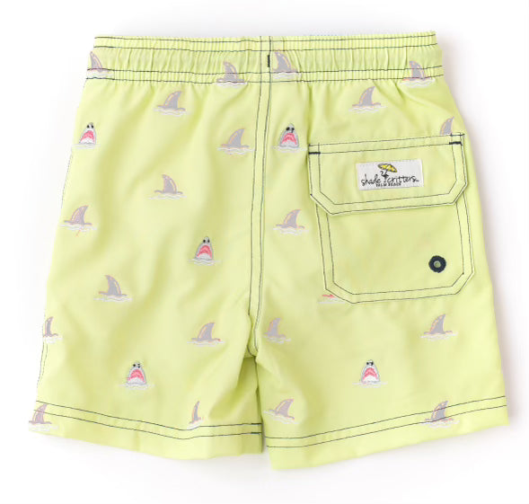 Citron Shark Trunks
