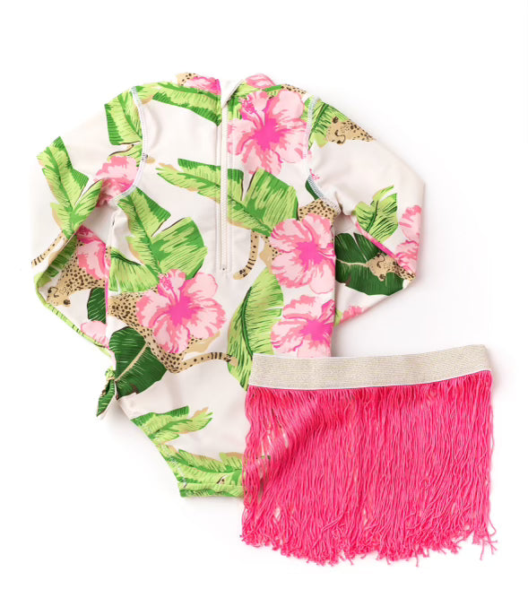 Botanical Leopard Two Piece Set