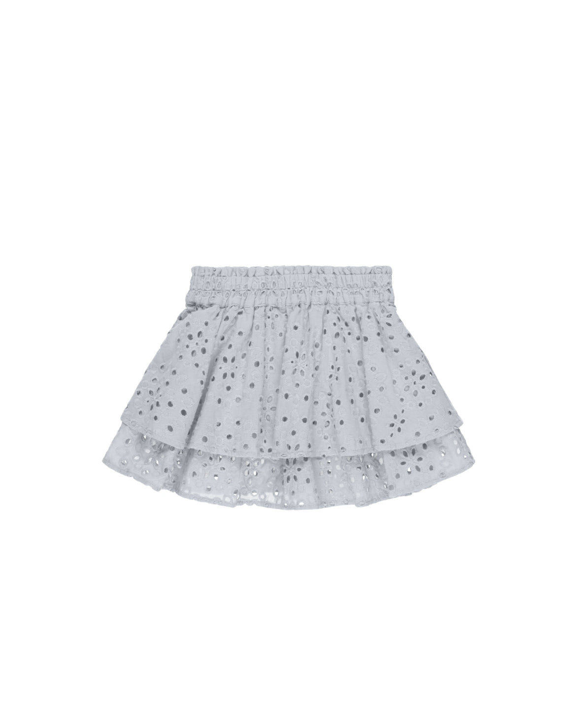 Rose Mini Skirt-Light blue