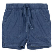 Chambray Woven Shorts