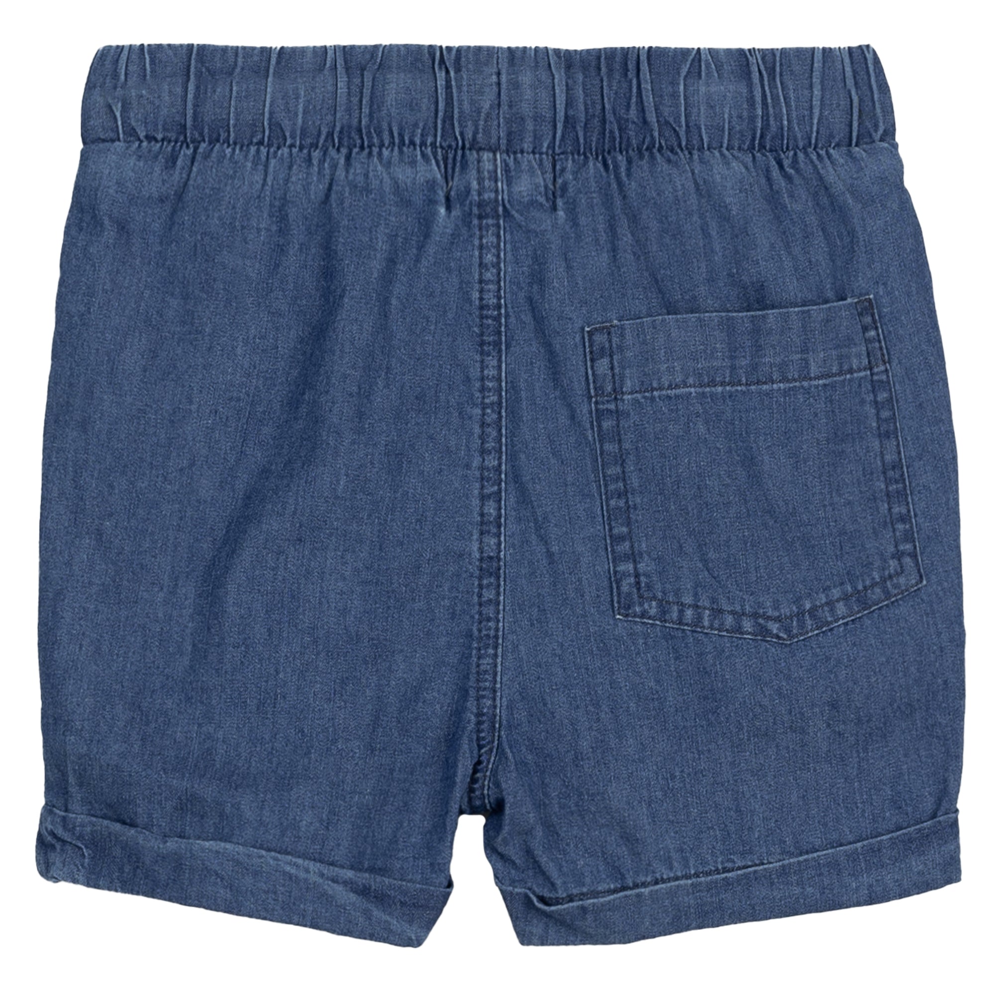 Chambray Woven Shorts