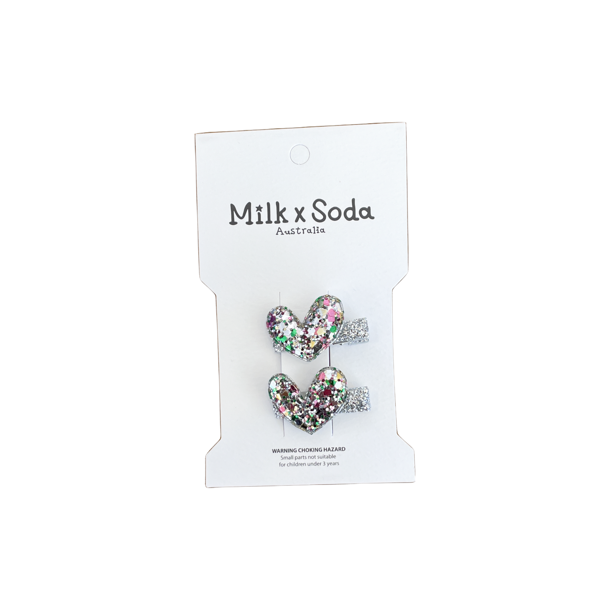 Sparkle Mini Heart Hair Clip