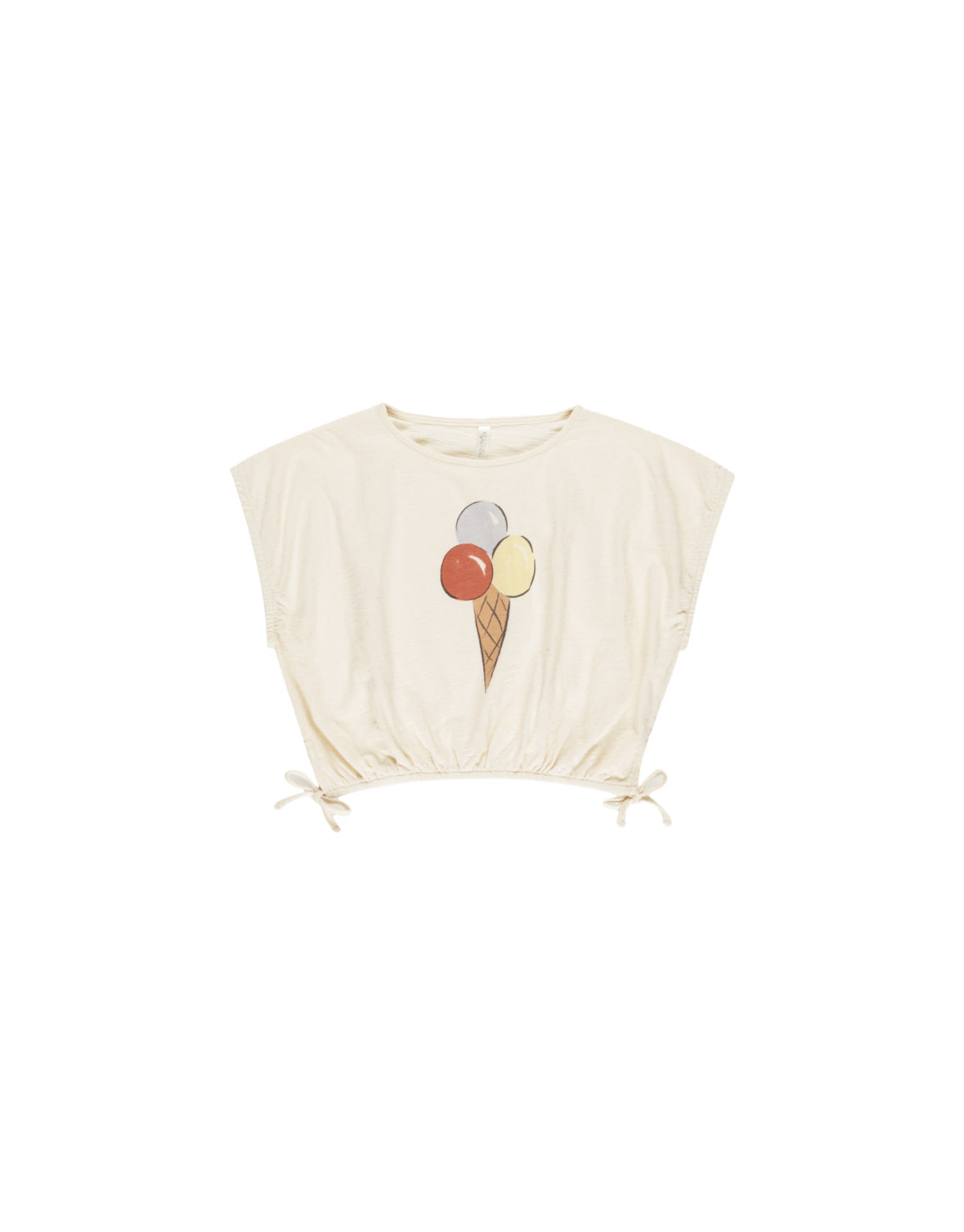 Cropped cinched Tee-Gelato