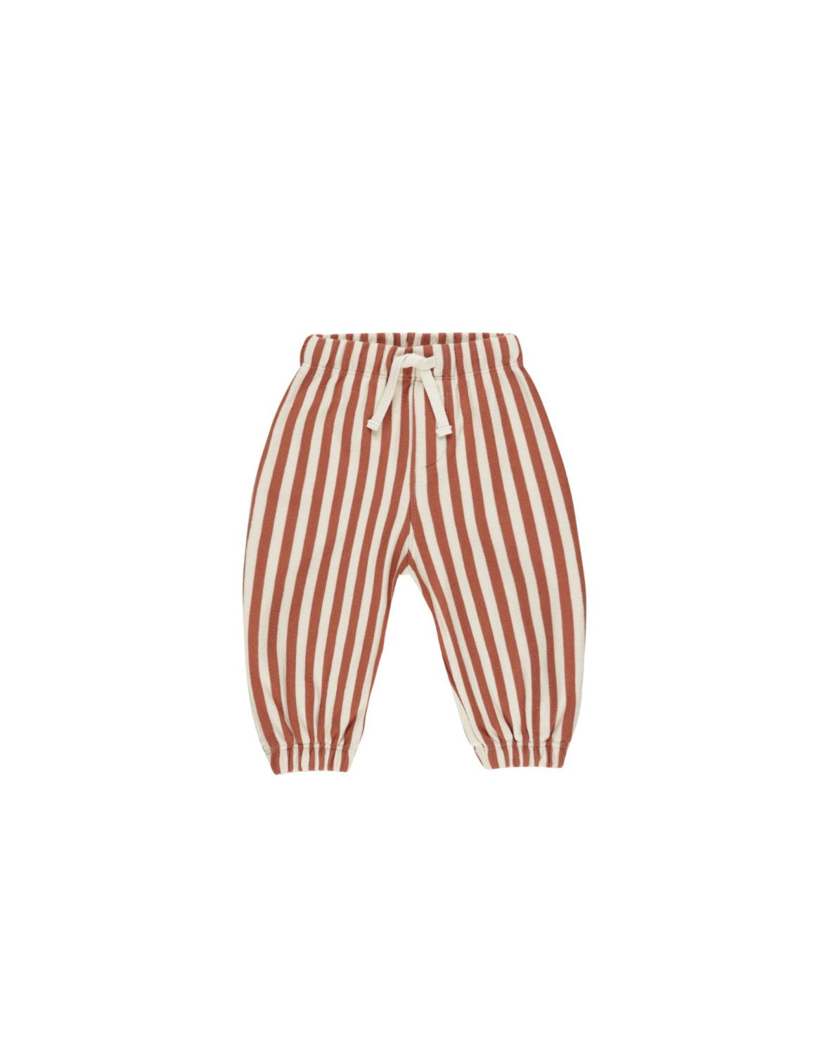 Relaxed Jogger-Poppy Stripe