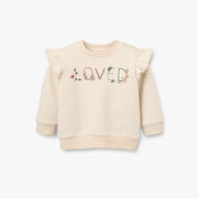 Loved Flutter Sleeve Pullover
