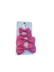 Bow Hair Clips 4 PK