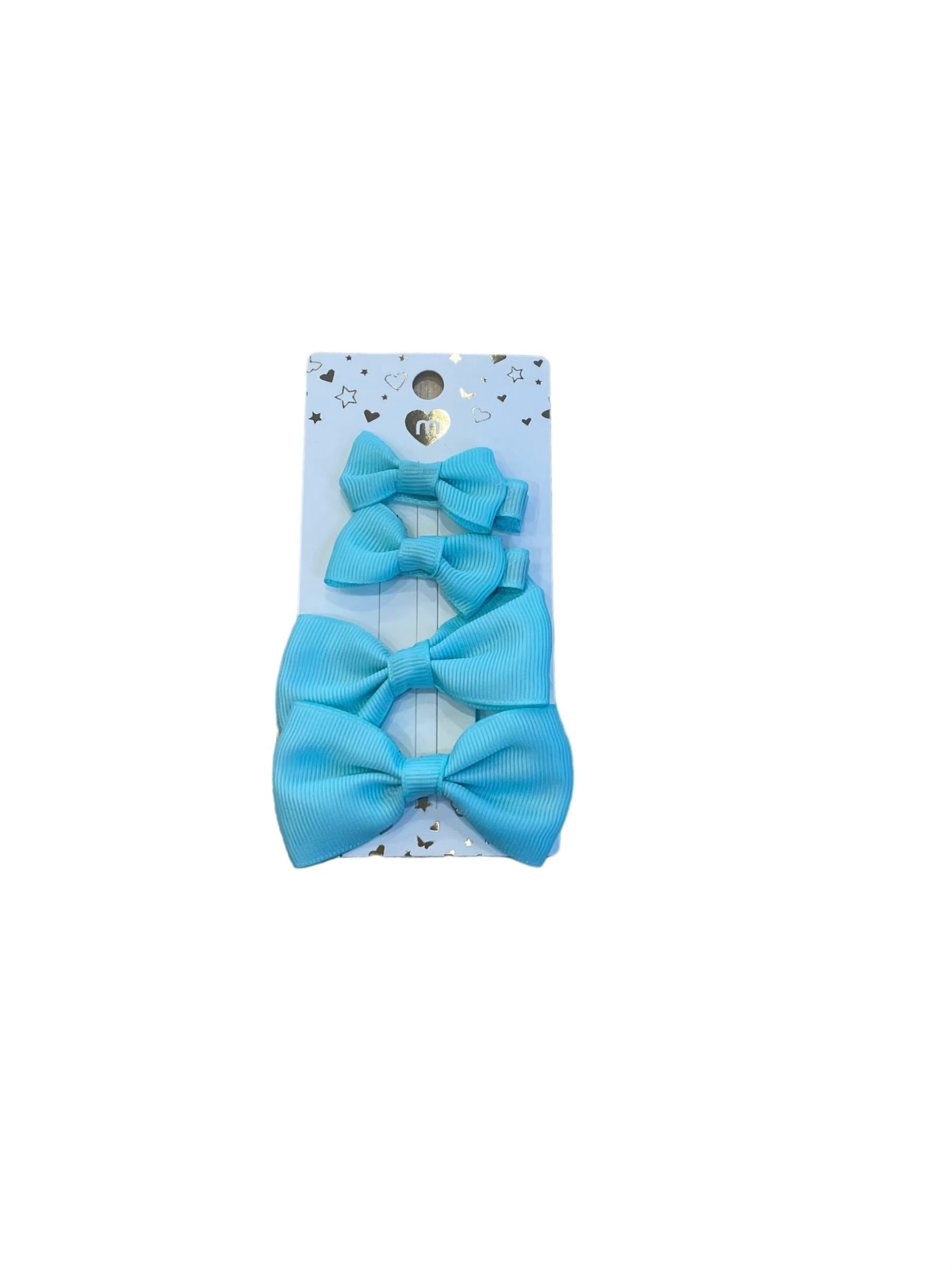 Bow Hair Clips 4 PK