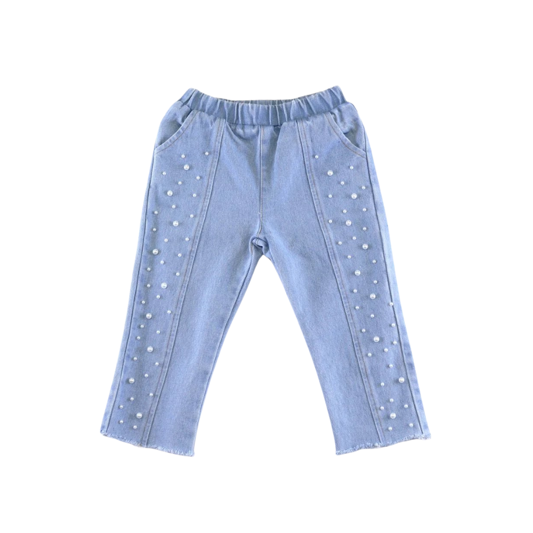 Studded Pearl Jeans