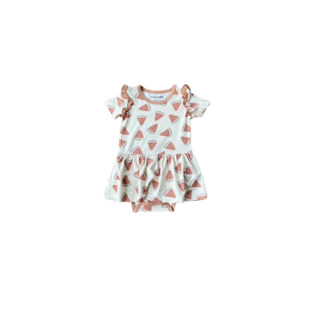 Watermelon Bodysuit Dress