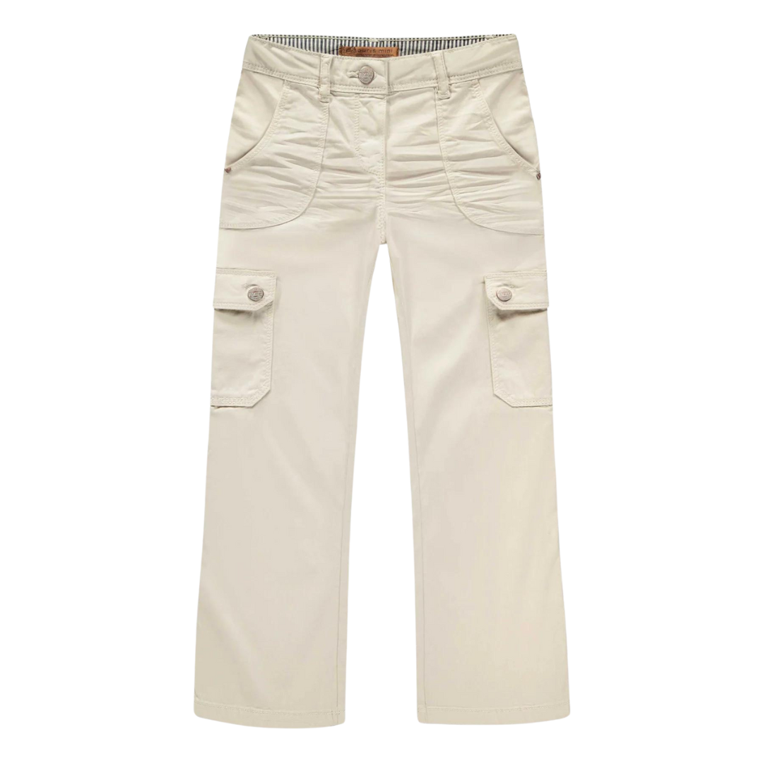 Cream Cargo Pants