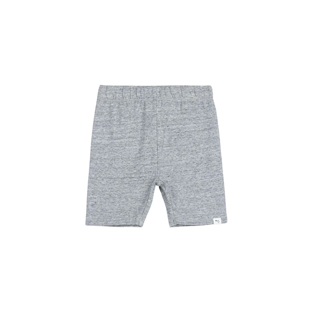 Heather Grey Biker Shorts