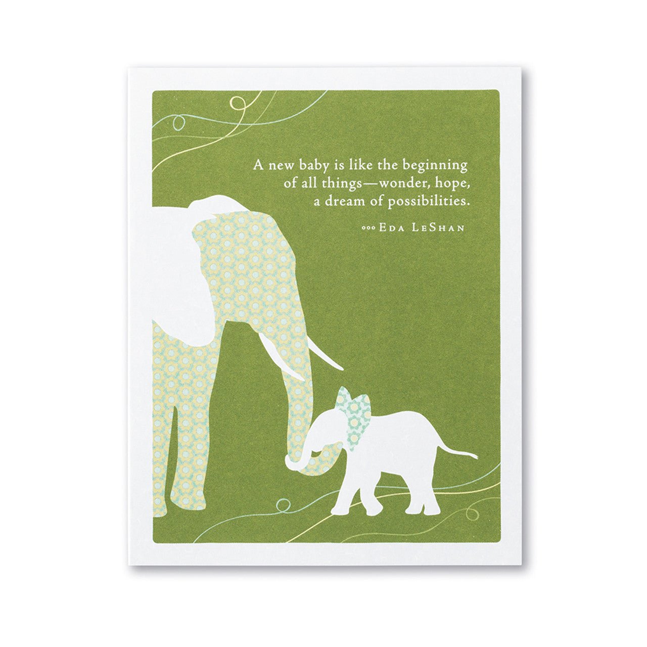 A New Baby Is Like The Beginning Card - Wren Harper