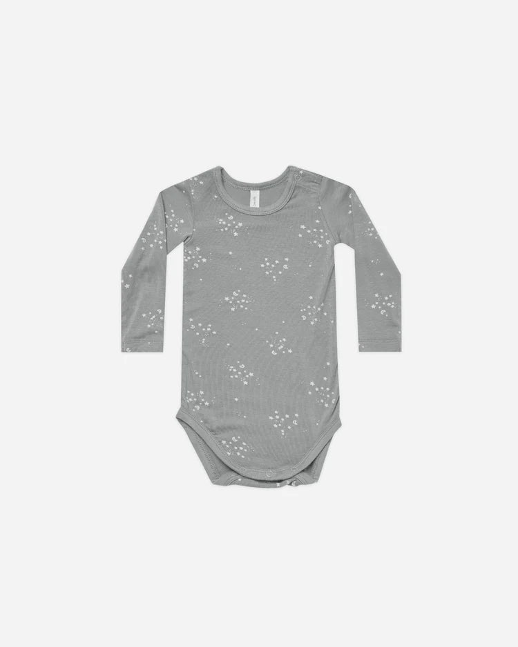 Bamboo Long Sleeve Bodysuit - Twinkle - Wren Harper