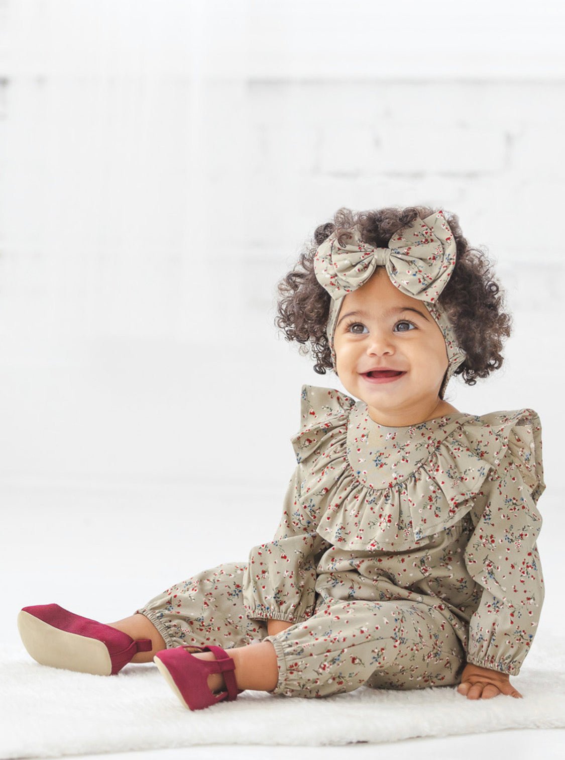 Berry & Olive Rayon Romper - Wren Harper