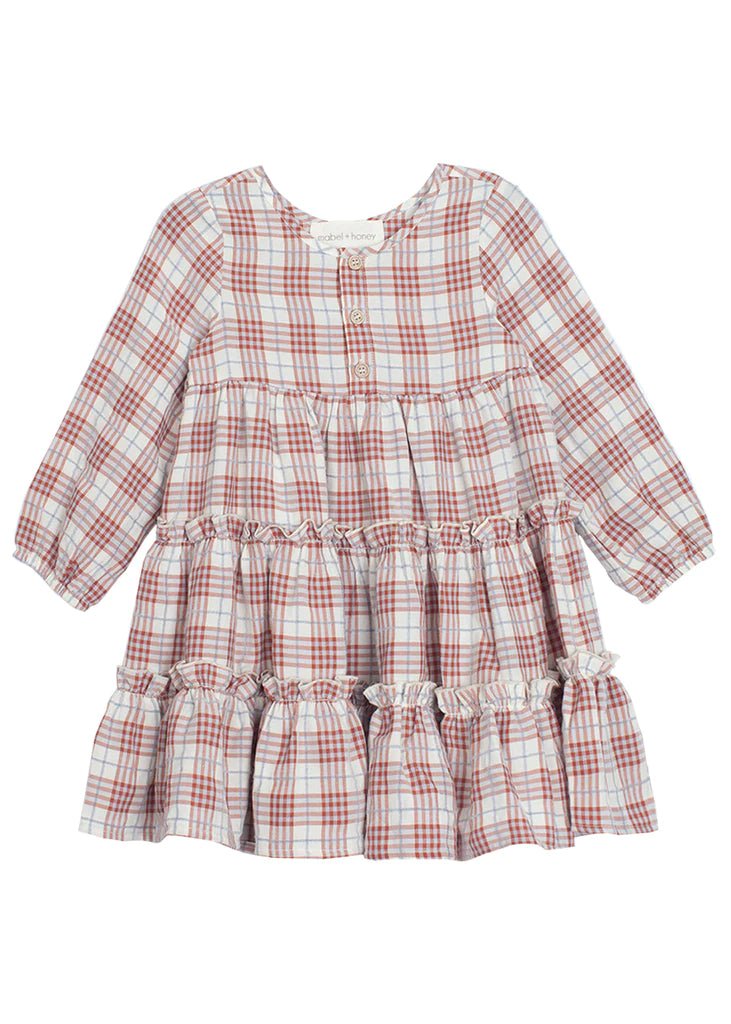 Betsy Rayon Plaid Dress - Wren Harper