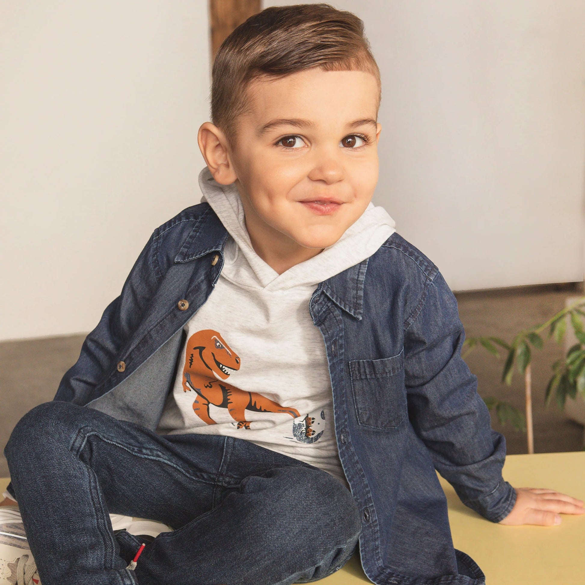 Boy Shirt Woven - Wren Harper