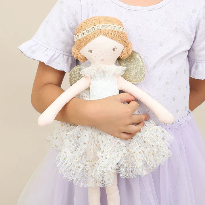 Celeste Fairy Linen Doll - Wren Harper