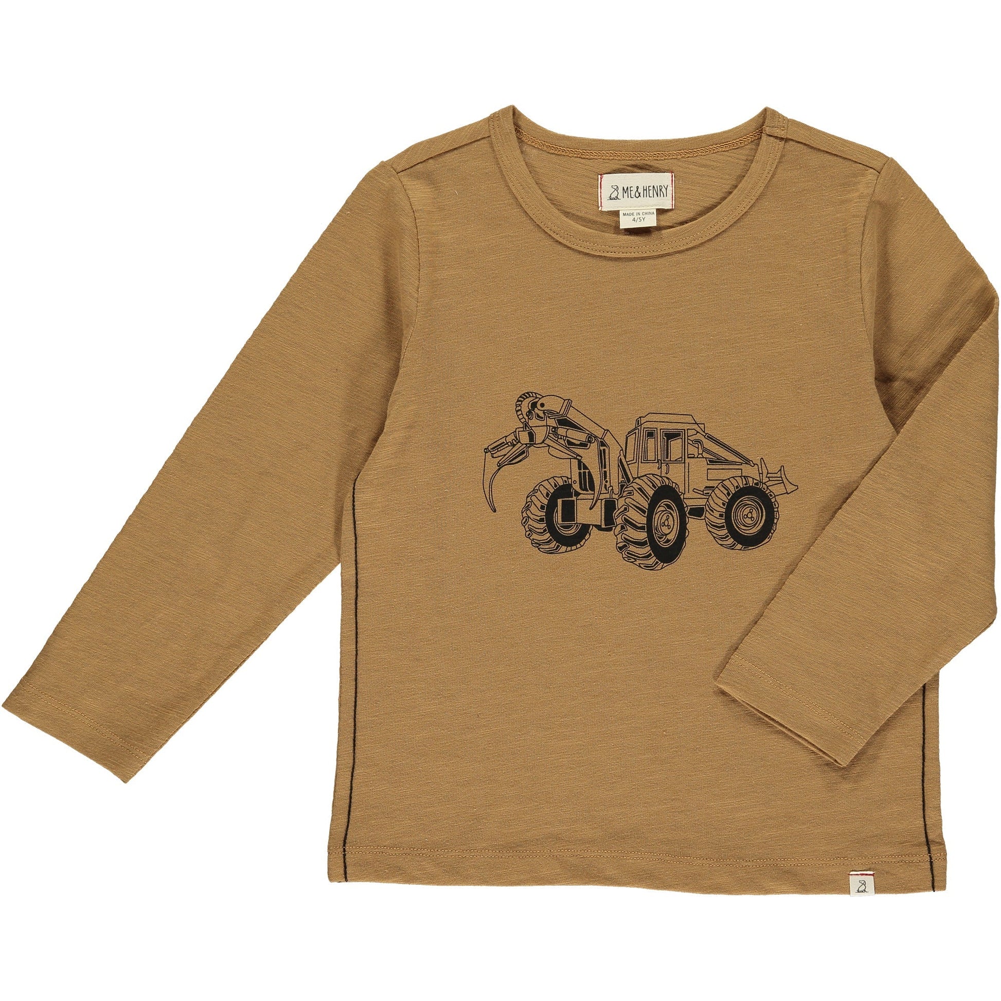 Cherokee Raglan Printed Tee - Construction - Wren Harper