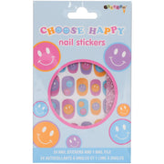 Choose Happy Nail Stickers and Nail File Set - Wren Harper