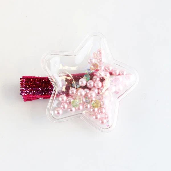 Clear Star Hair Clip - Wren Harper