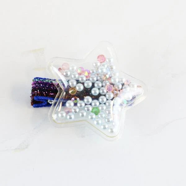 Clear Star Hair Clip - Wren Harper