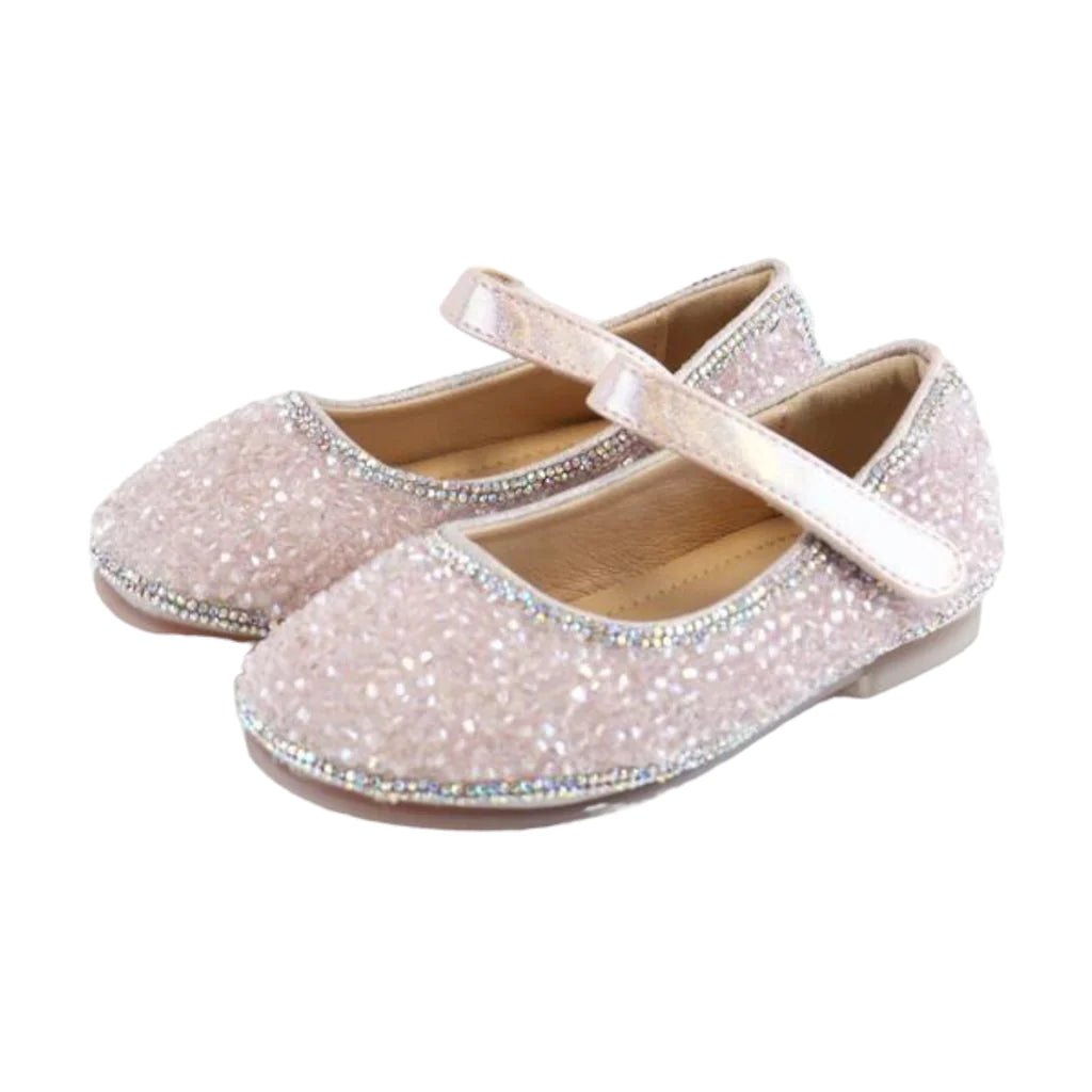 Clear Stone Flat Shoes - Wren Harper