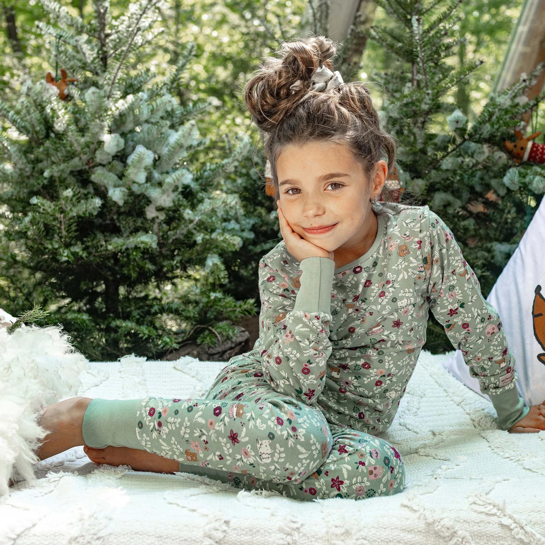 Cotton Holiday Patterned Pajama - Wren Harper