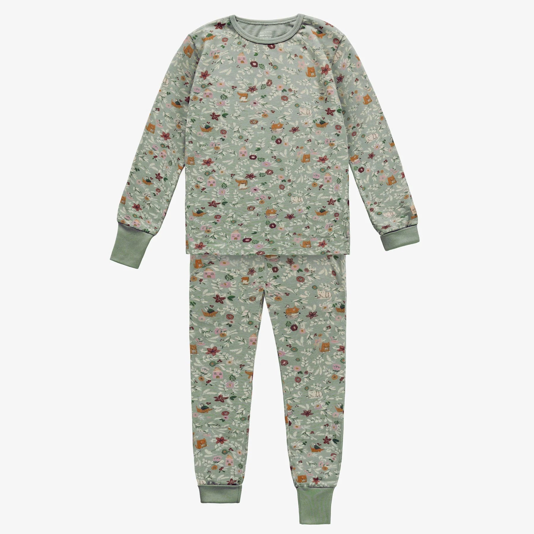Cotton Holiday Patterned Pajama - Wren Harper