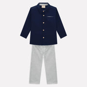 Dress Shirt & Pants Set - Wren Harper
