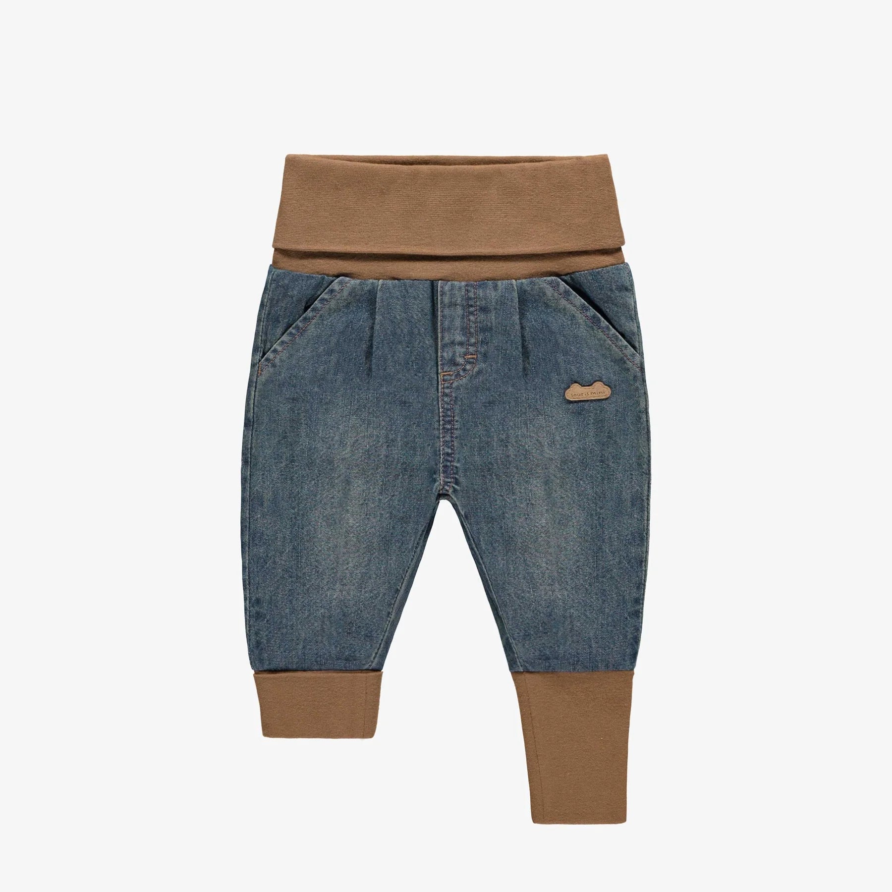 Evolutive Pants in Stretch Denim - Wren Harper