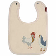 Linen Applique Bib - Wren Harper