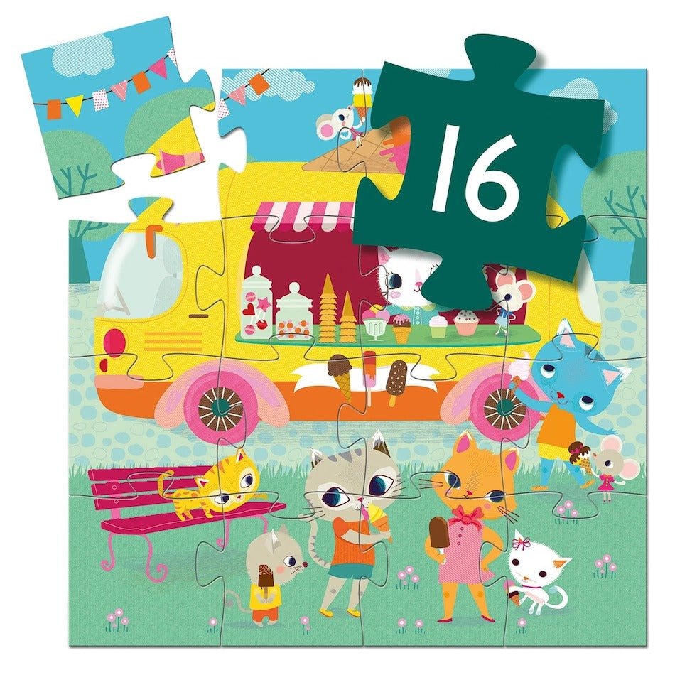 Mini Ice Cream Truck Puzzle - Wren Harper
