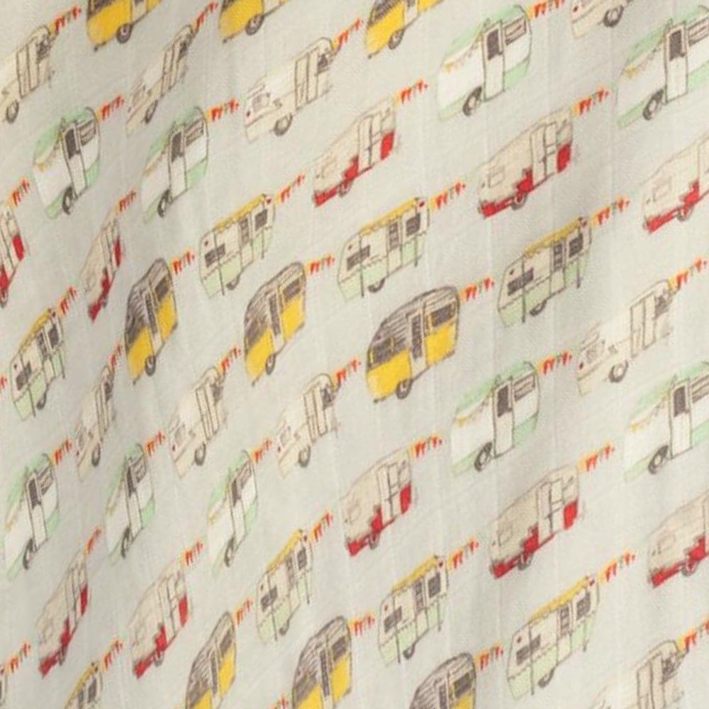 Organic Swaddle Vintage Trailers - Wren Harper