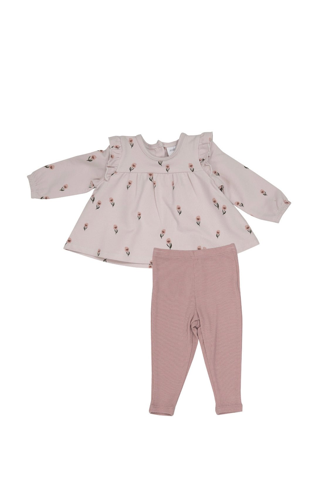 Ruffle Top and Rib Leggings - Wren Harper