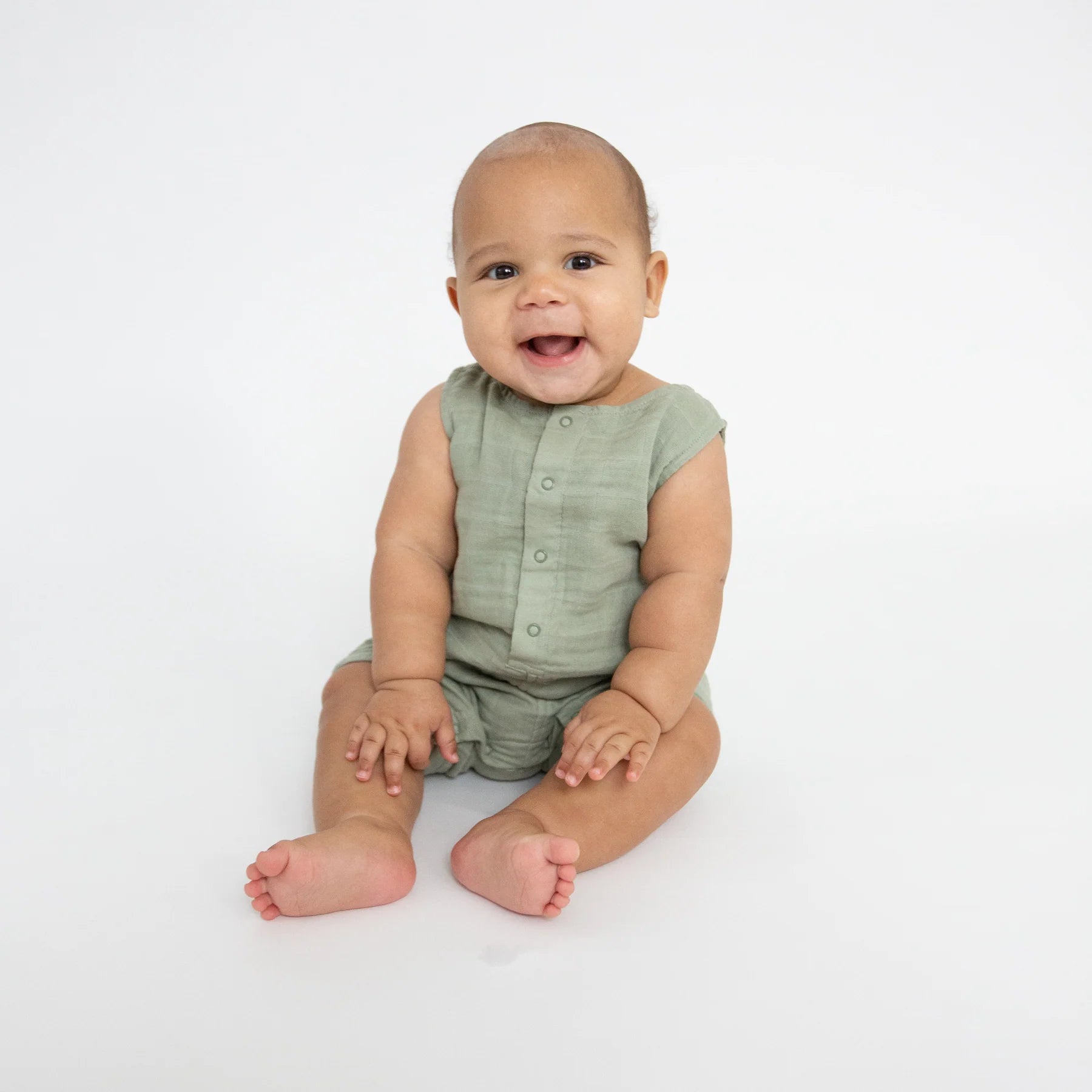 Sage Shortie Romper
