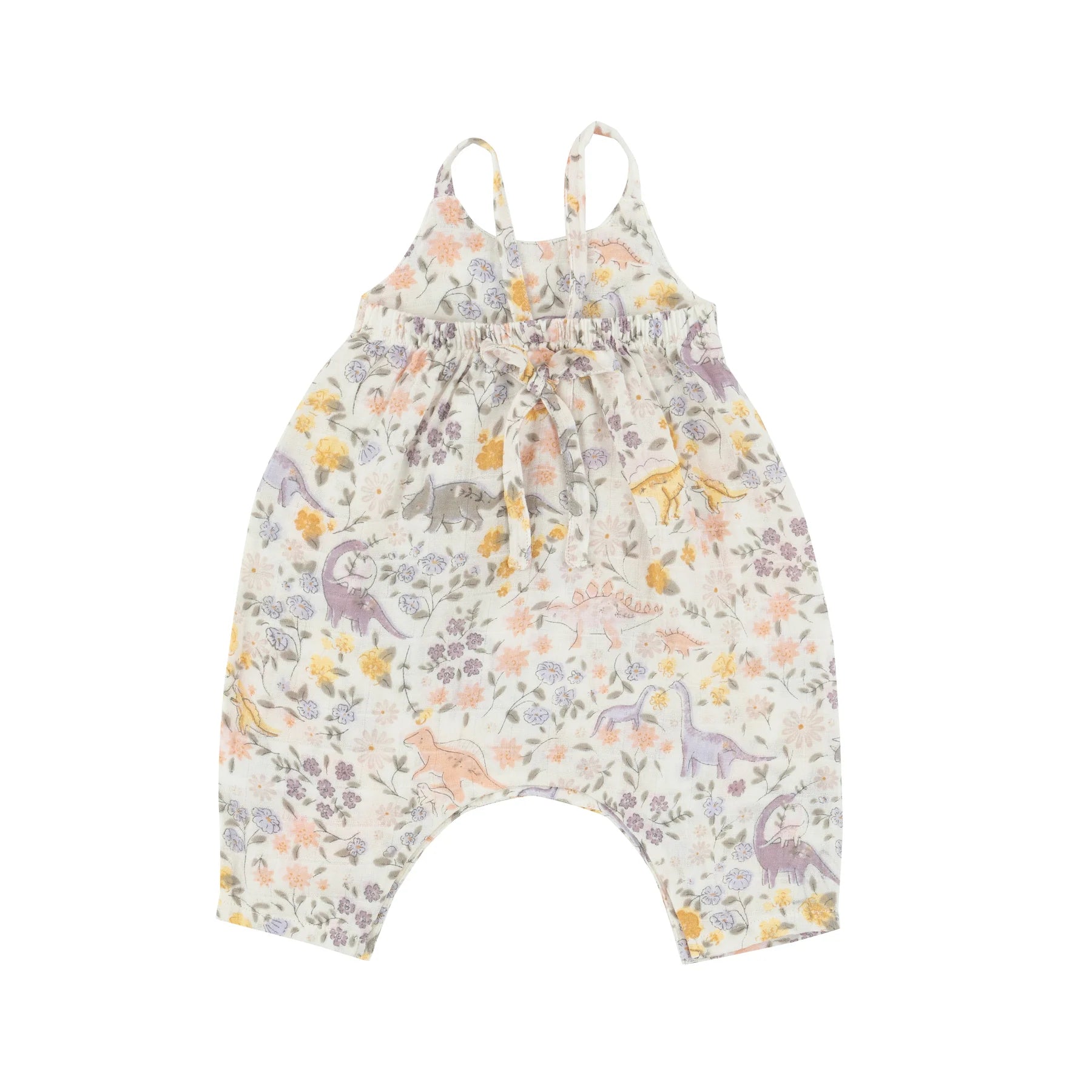 Floral Dino Romper