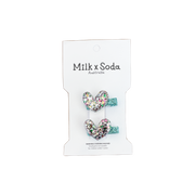 Sparkle Mini Heart Hair Clip