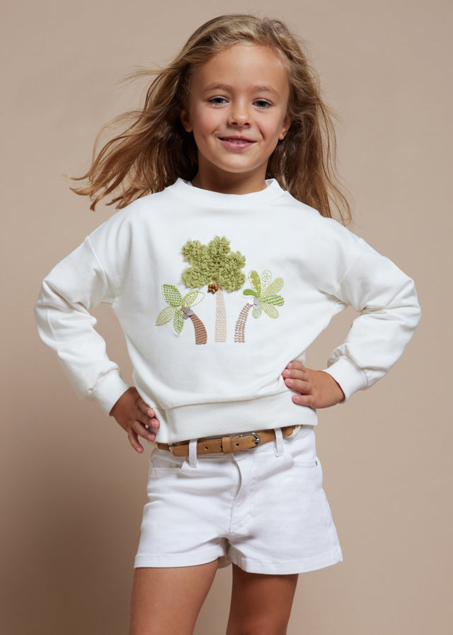 Twill Belted Shorts