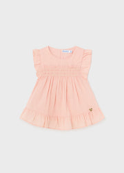 Baby Smocked Ruffle Shirt