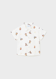 Monkey Button Up